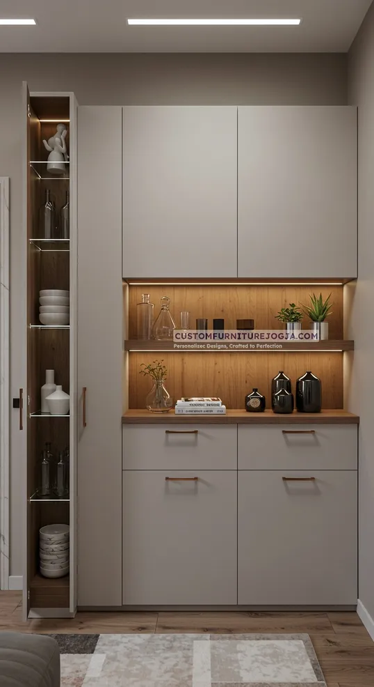 Jasa Pembuatan Cabinet Dinding Jogja